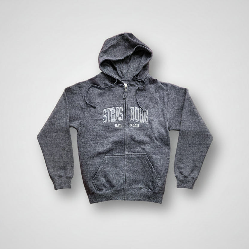 SWEAT - SRR Trade Heritage Zip Up - Charcoal