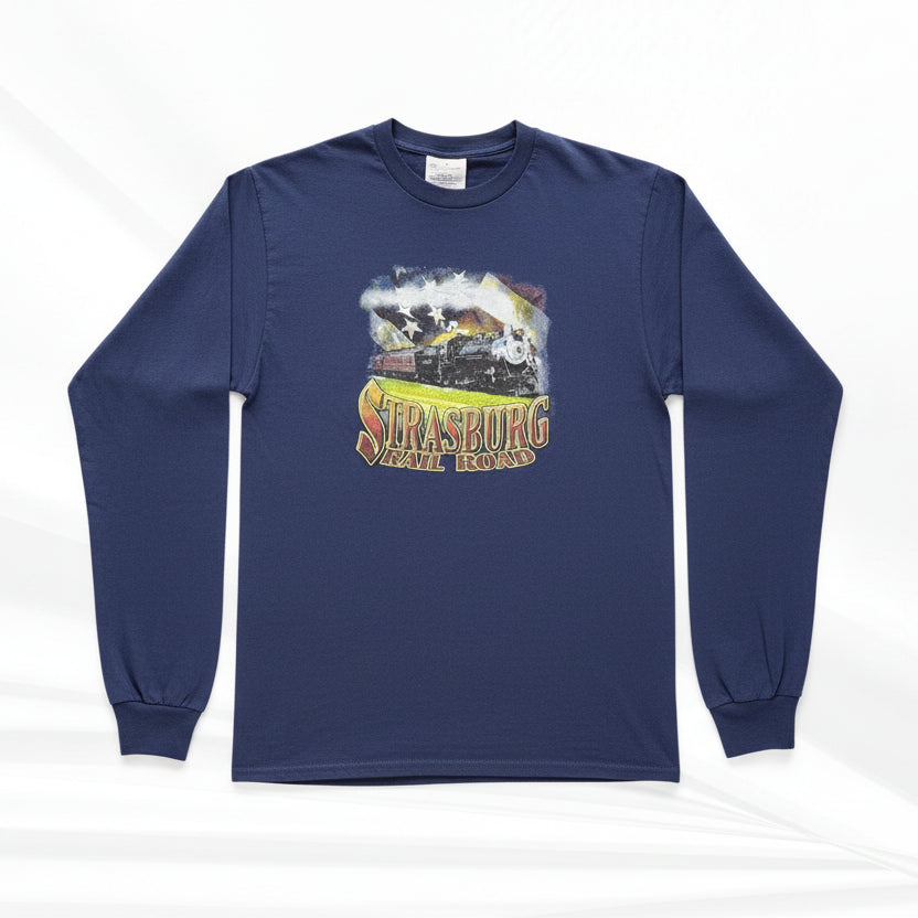 L/S - SRR Flag W/Bkrd