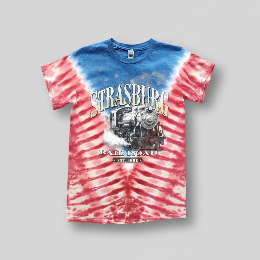 S/S Patriotic Tie Dye