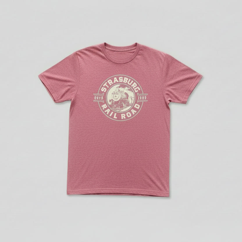 S/S 475 In Circle W/ Stakes - Maroon Mist