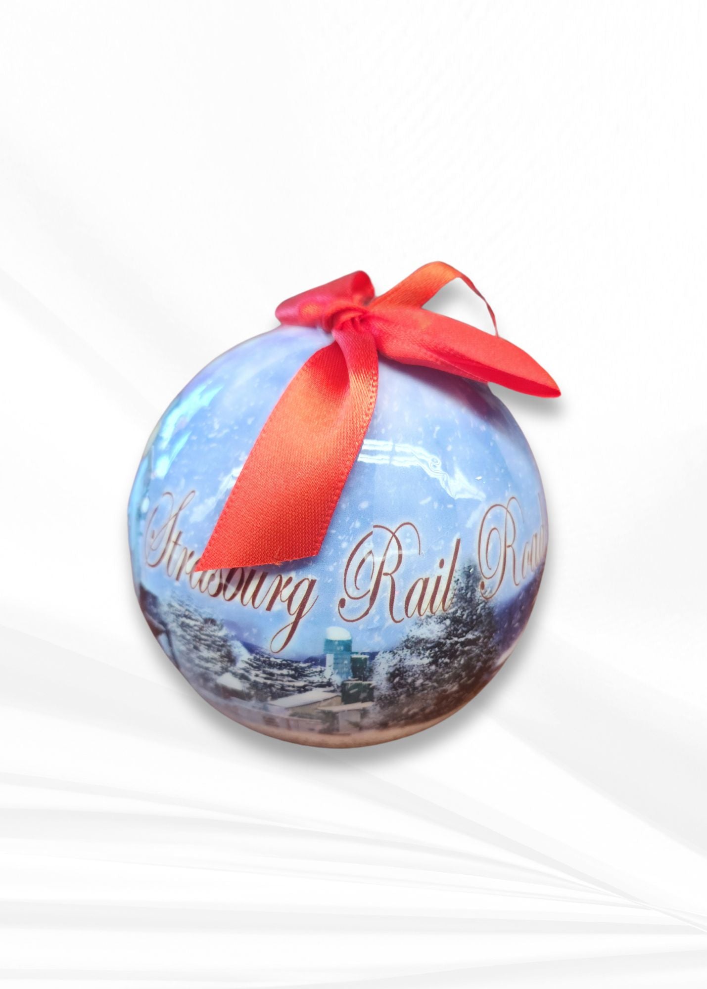 Ornament - Train & Farm Ball