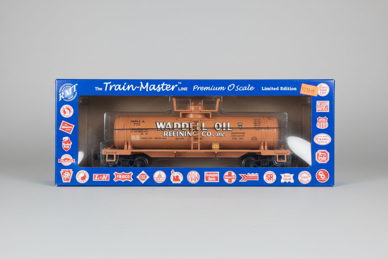 Ore Car (O Gauge) Dome Tank Car Waddell Oil