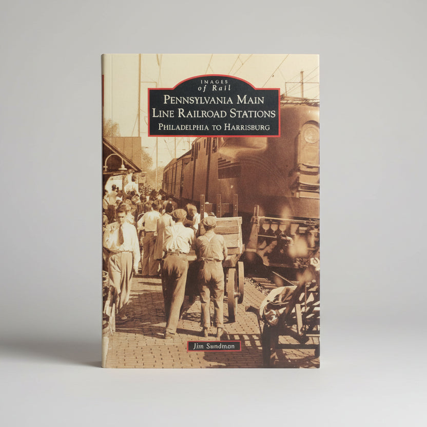 Book - Images Of Rail - PA Main Line RR Stations