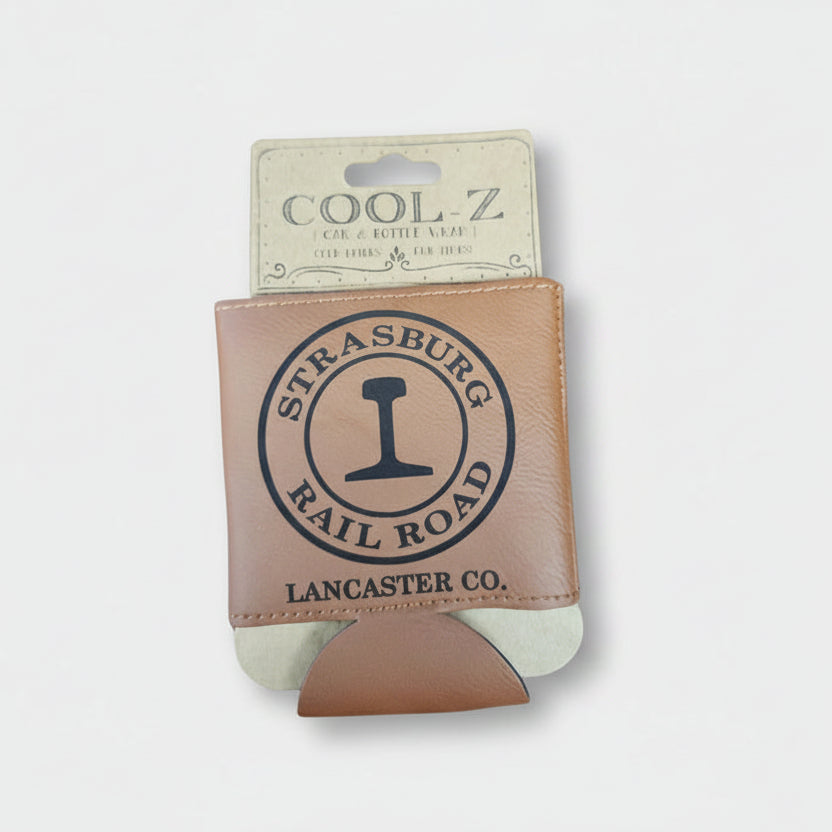 SRC Leather Can Holder W/Logo