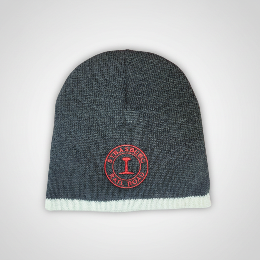 SRR - Beanie W/ Embr Red - Black