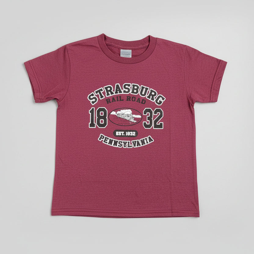 S/S T - SRR Mountain Issue Youth - Maroon