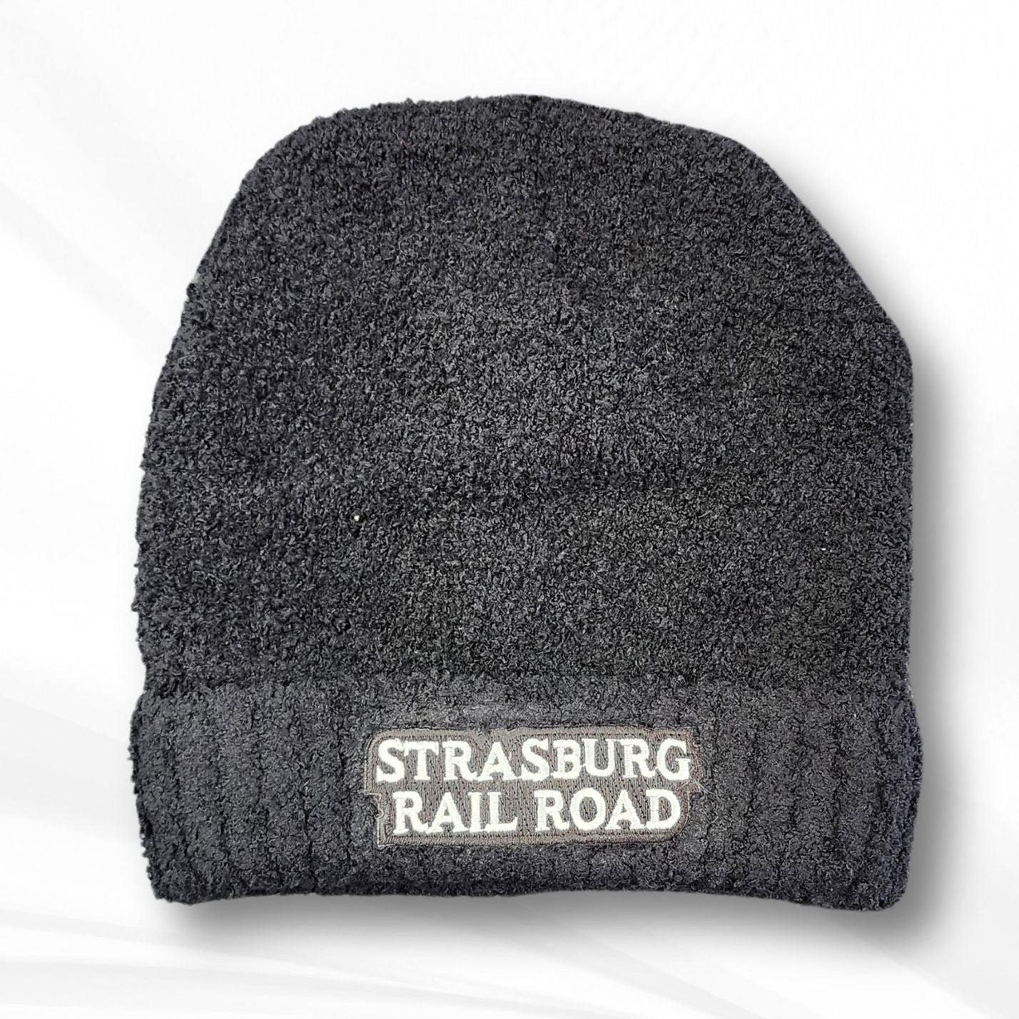 SRR - Rolled Beanie Fuzzy - Black