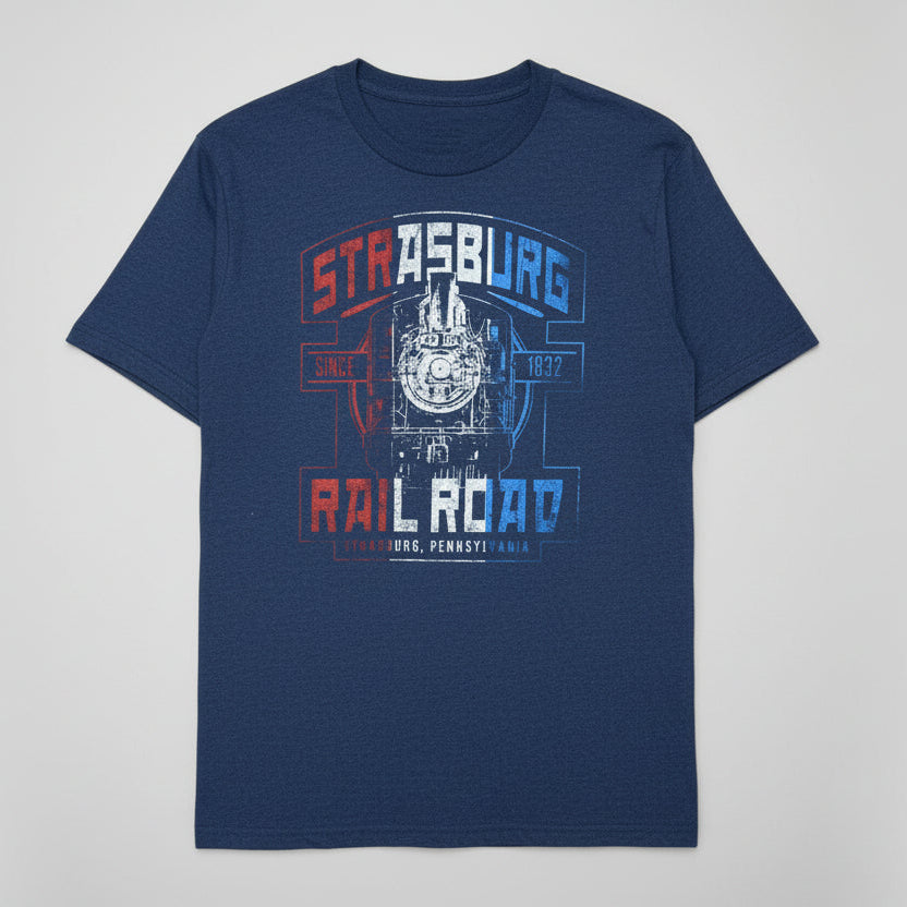 SRR Engine #89 Red-White-Blue