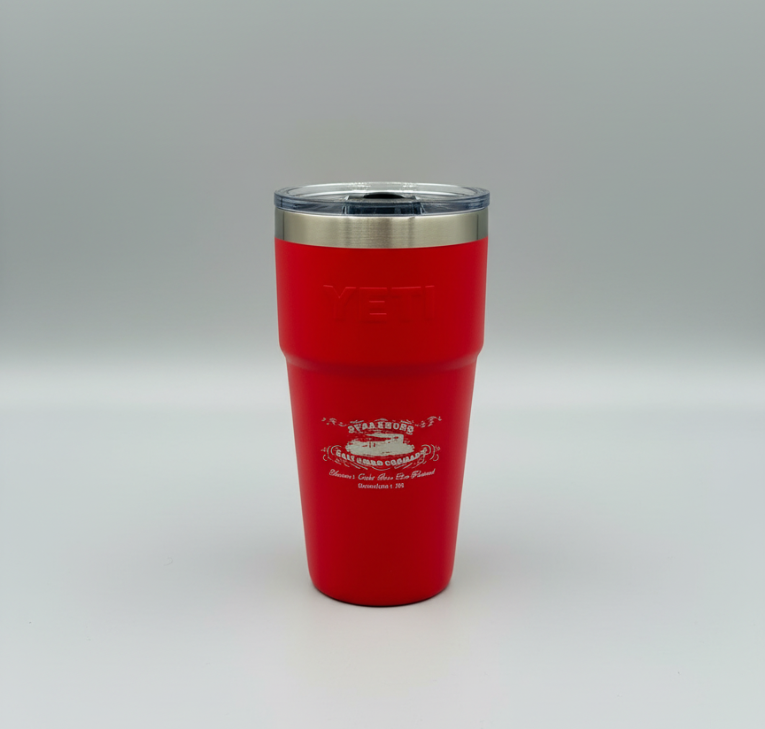 Yeti 20oz Ramble Tumbler Red