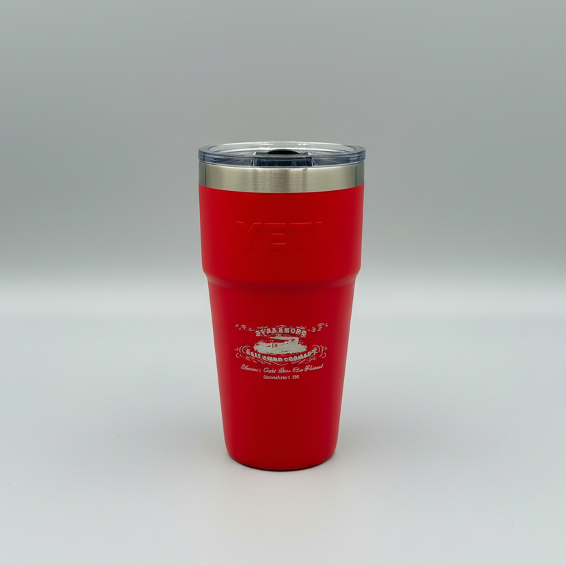 Yeti 20oz Ramble Tumbler Red