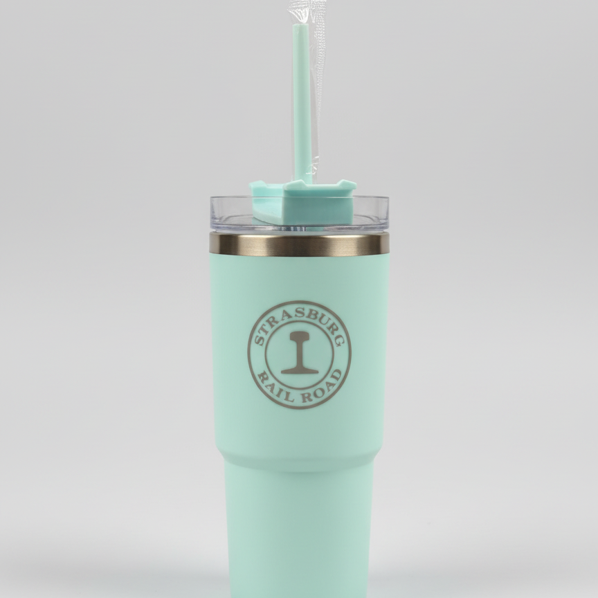 Tumbler - SRR Tenton w/ Straw Blue