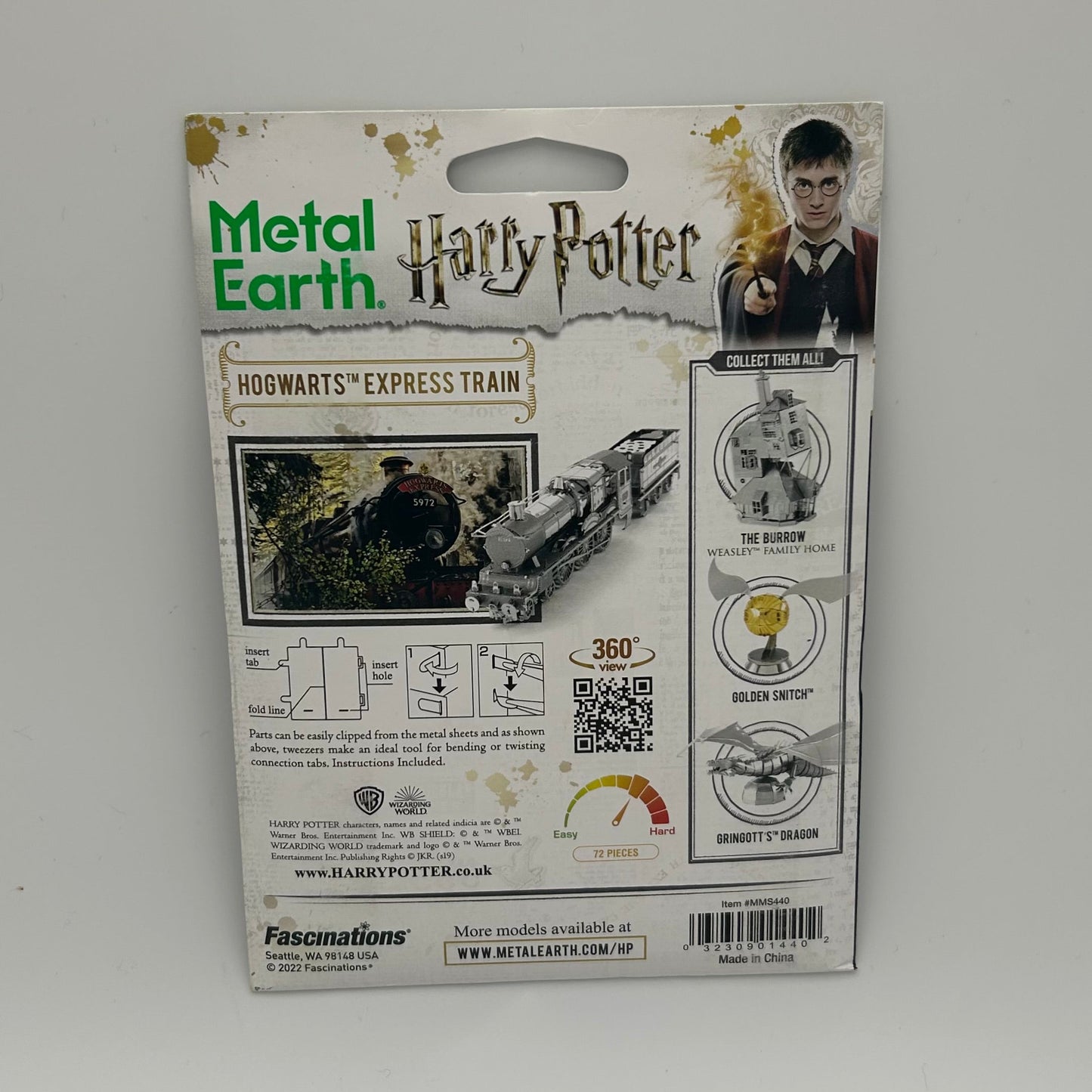 Metal Earth Harry Potter Hogwarts Express Train