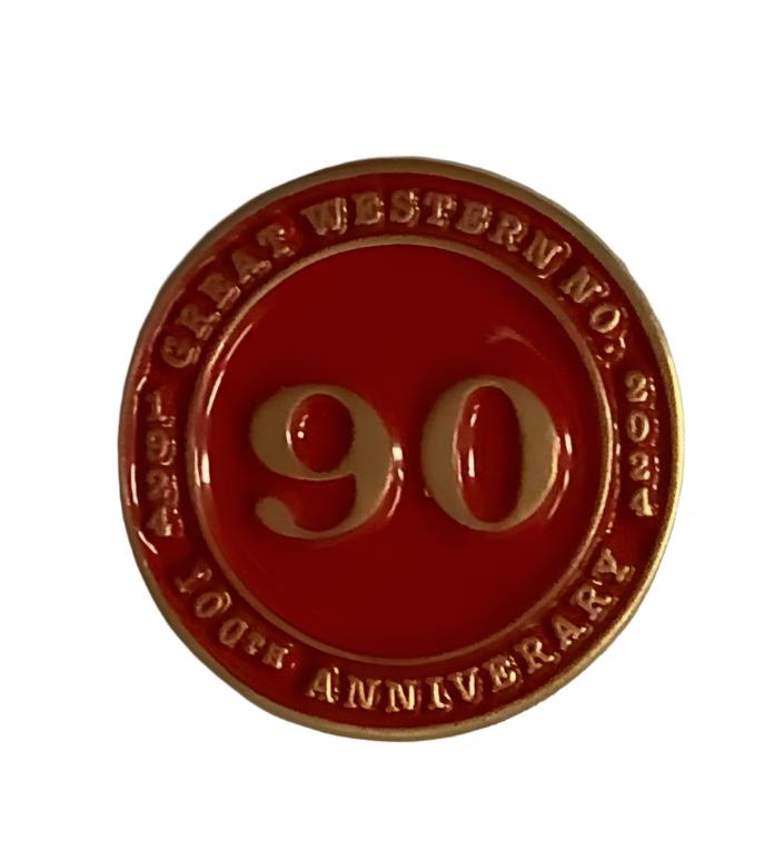 SRR - Pin #90 100th Anniversary Red