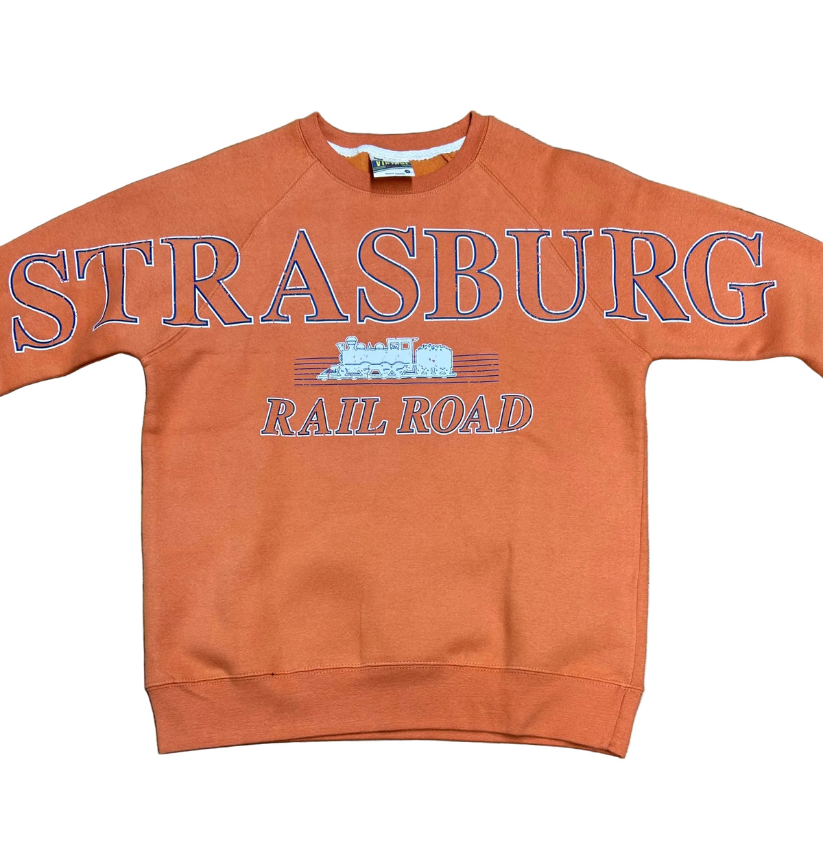 SRR Sweat Crew Neck - Vintage Raglan (vintage orange)