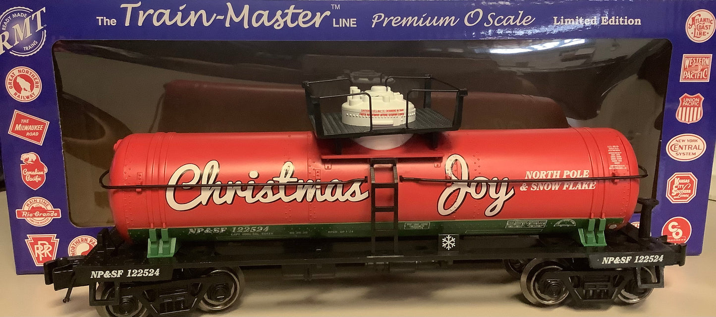 O Guage Trains - Christmas trains - Joy