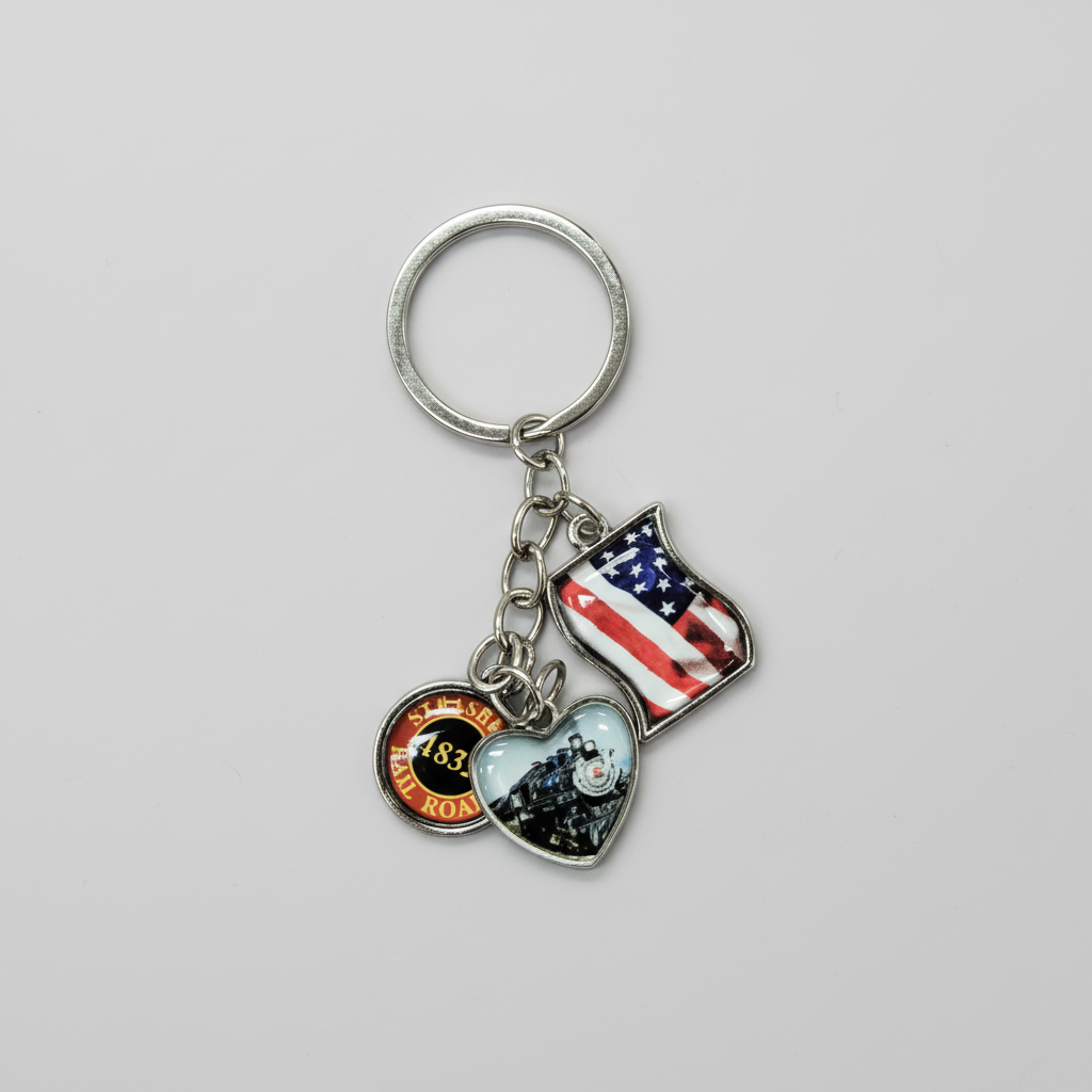 SRR 3 Small Charm Keychain
