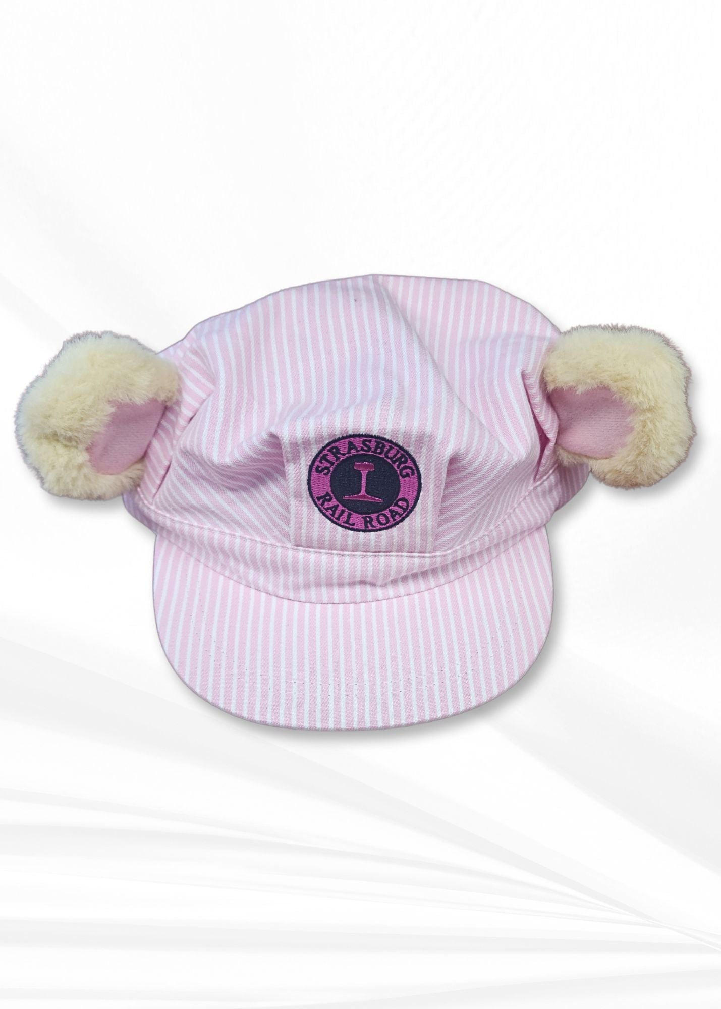 Stras & Stacy Bear Engineer Hat