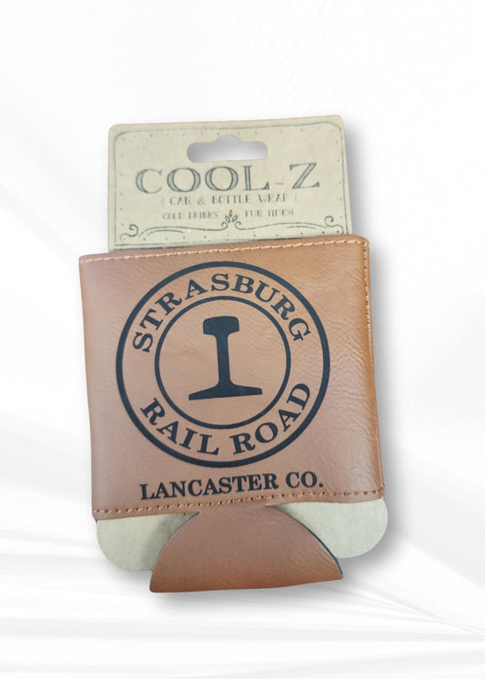 SRC Leather Can Holder W/Logo