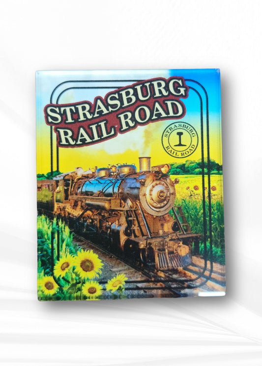 Acrylic Magnets - SRR/Sunflower Field/Train