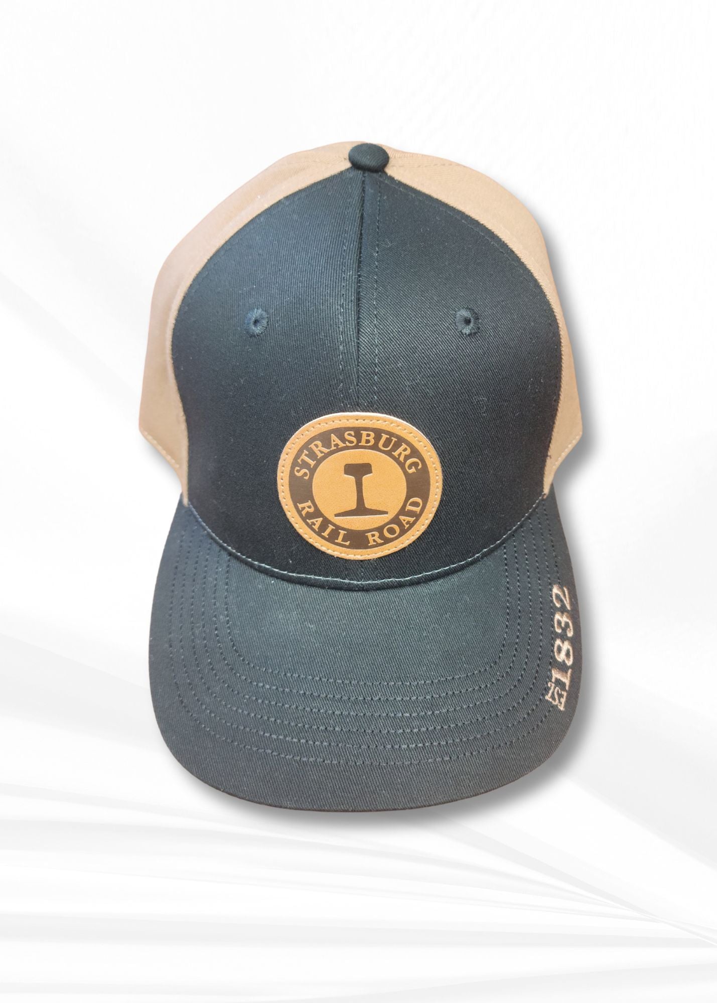 SRR - Full Color Baseball Cap - Black/Tan