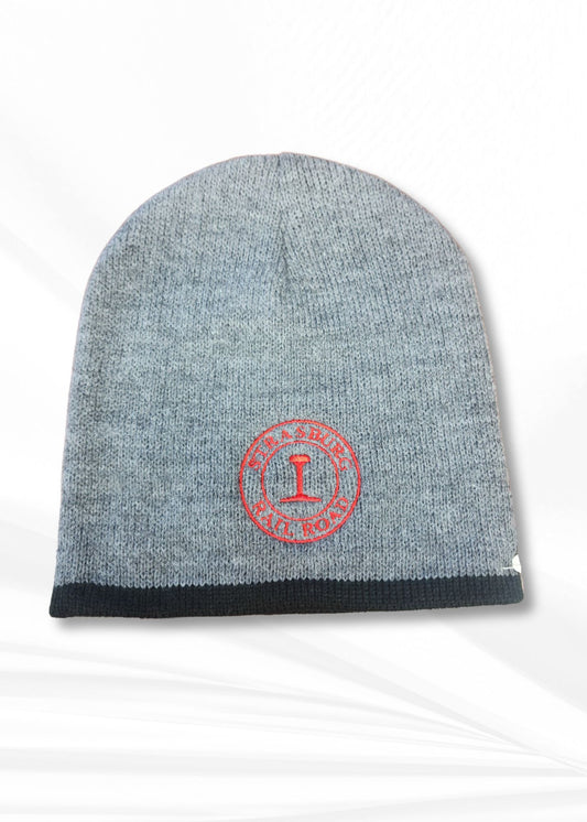 SRR - Beanie W/ Embr Red - Gray