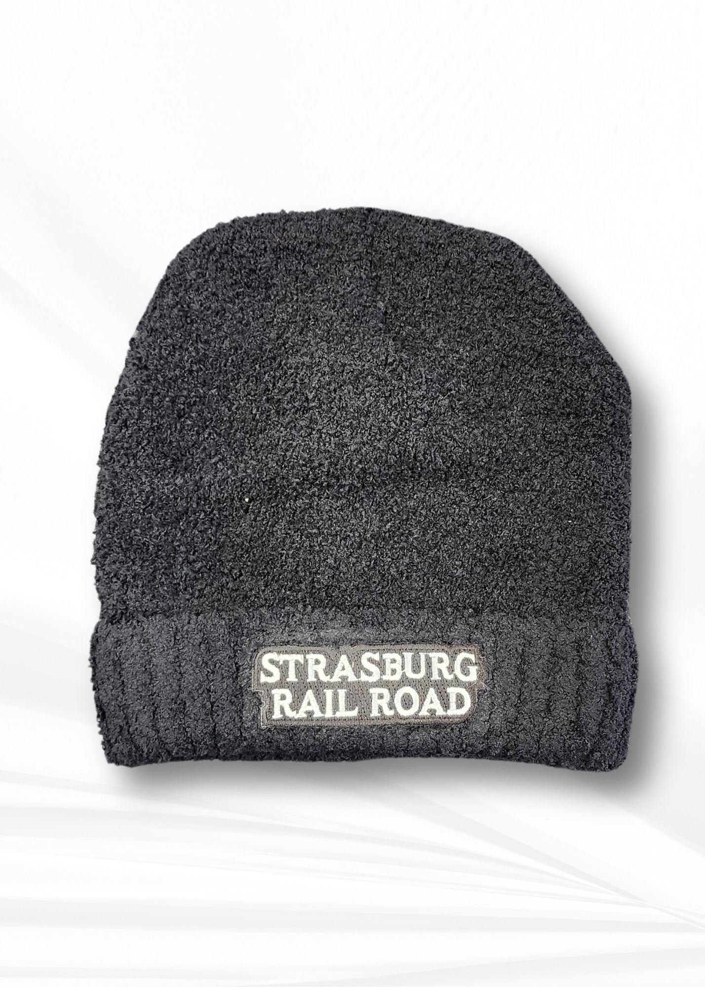 SRR - Rolled Beanie Fuzzy - Black