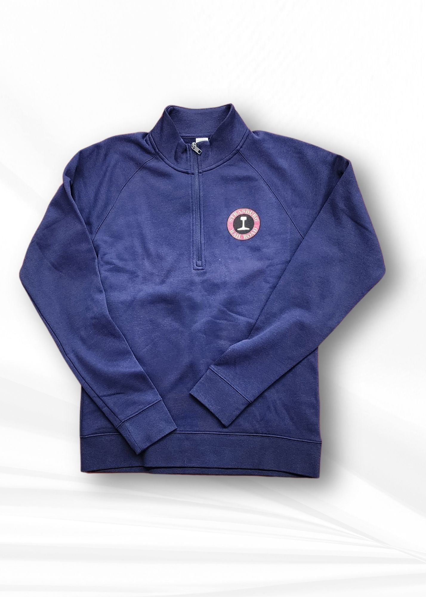 Fleece 1/4 Zip - Logo - Navy