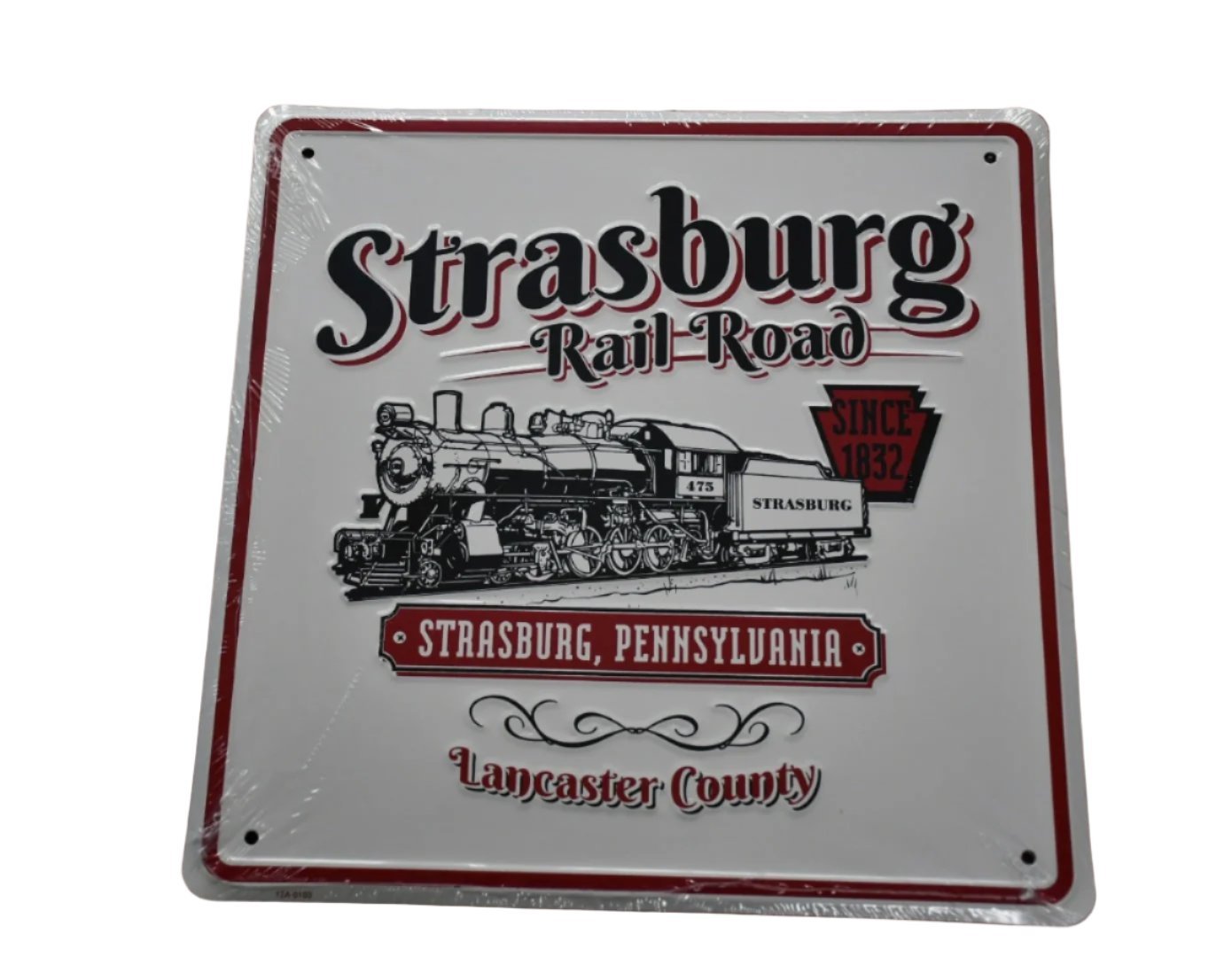 Strasburg Rail Road Diamond Vintage Sign