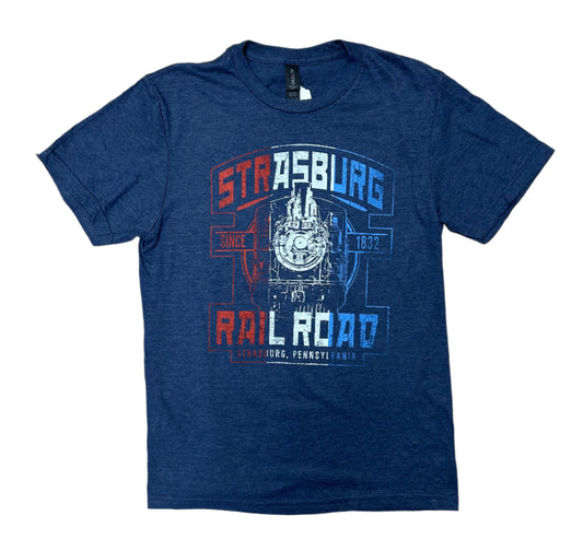 SRR Engine #89 Red-White-Blue