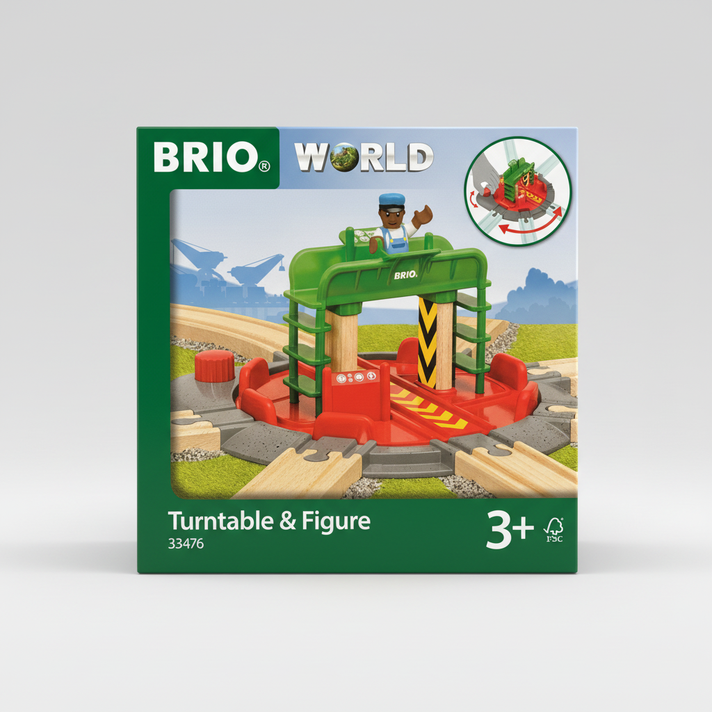 Brio World Turntable & Figure