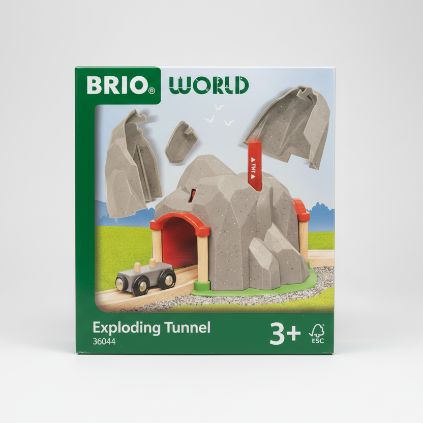 Brio Exploding Tunnel