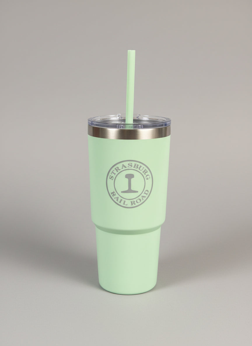 Tumbler - SRR Trenton w/ straw green