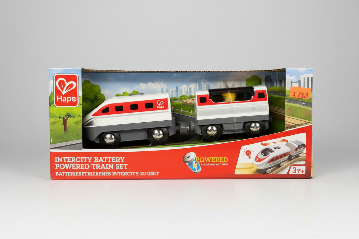 Intercity Battery Powered Train Set (Hape)