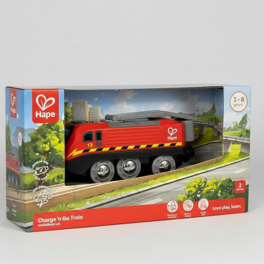 Charge & Go Train Set (Hape)