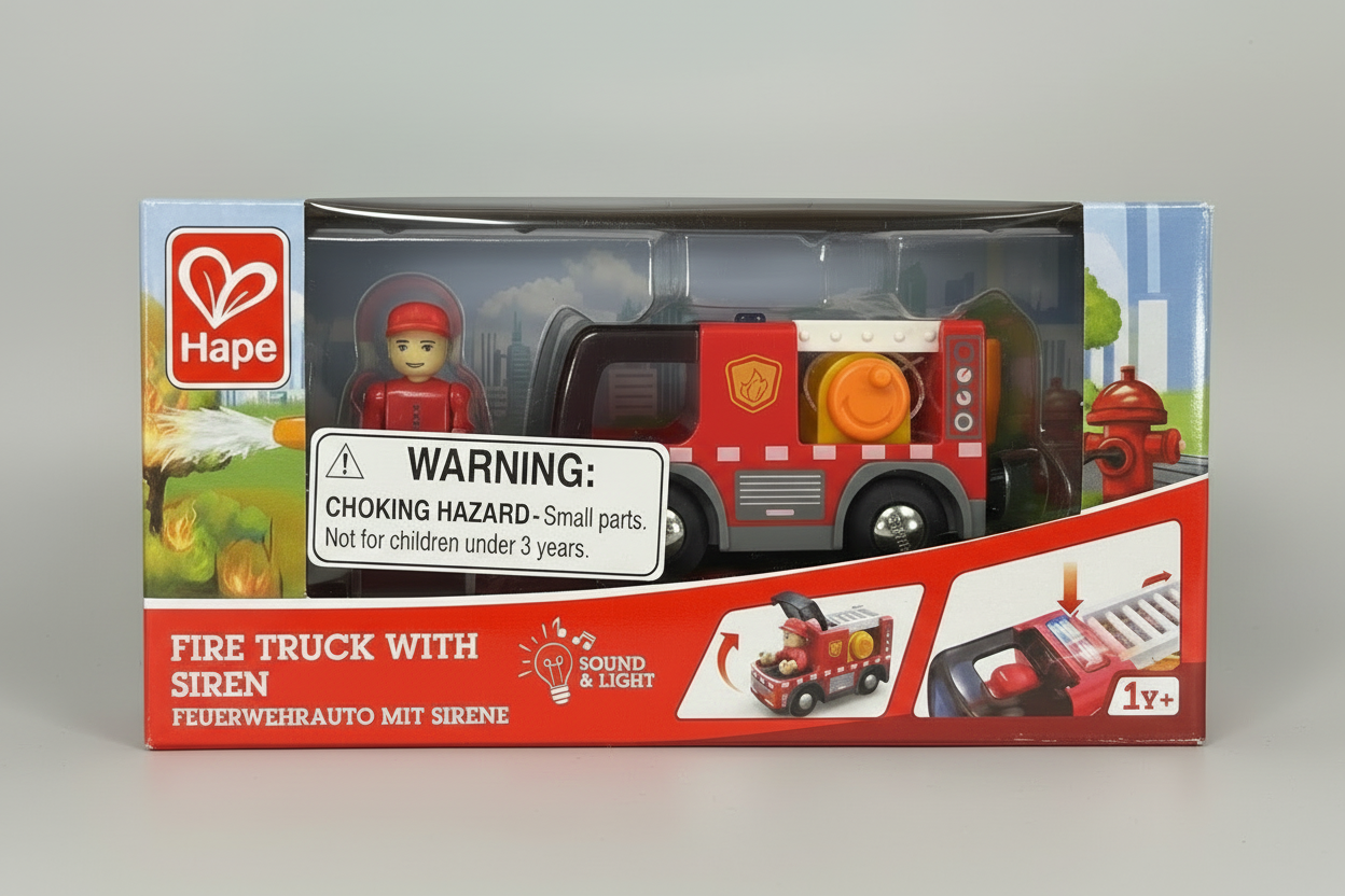 Fire Truck w/Siren