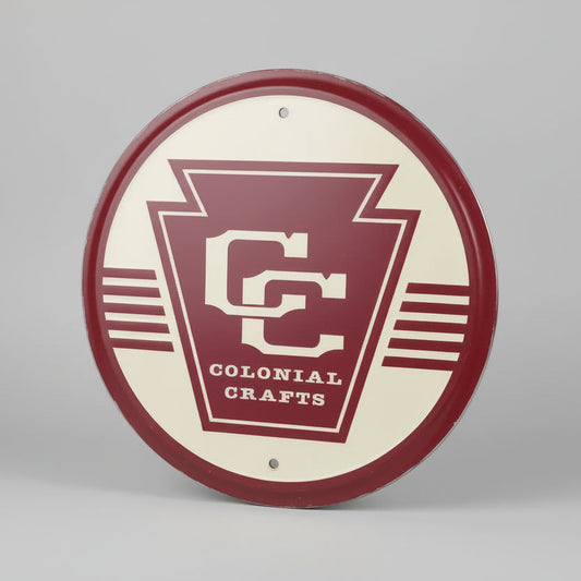 Colonial Craft 8" Metal Sign