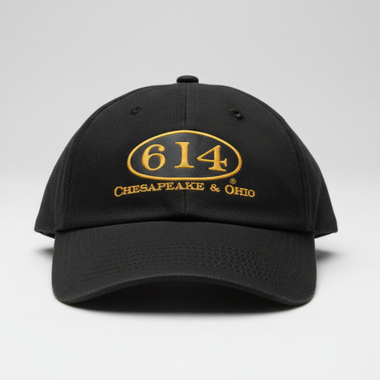 614 baseball Cap - Black