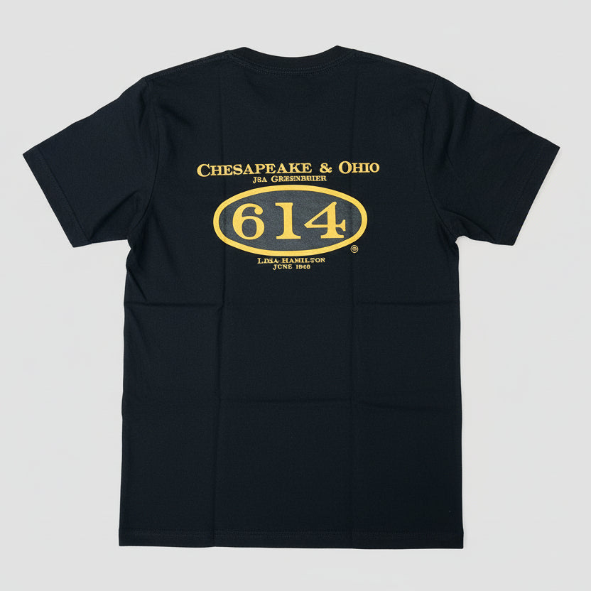 614 Light Weight T-Shirt Black