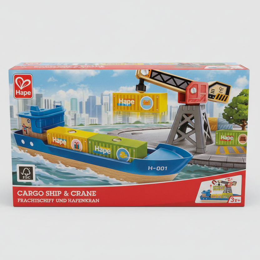 Cargo Ship & Crane