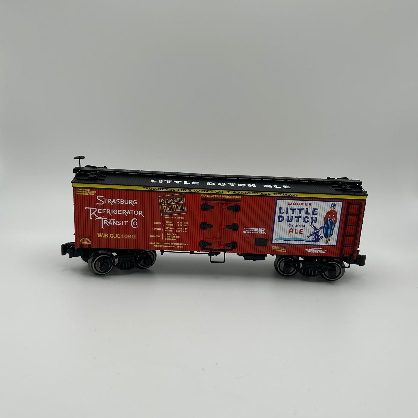 SRR Little Dutch Beer Wood Side Reefer Car