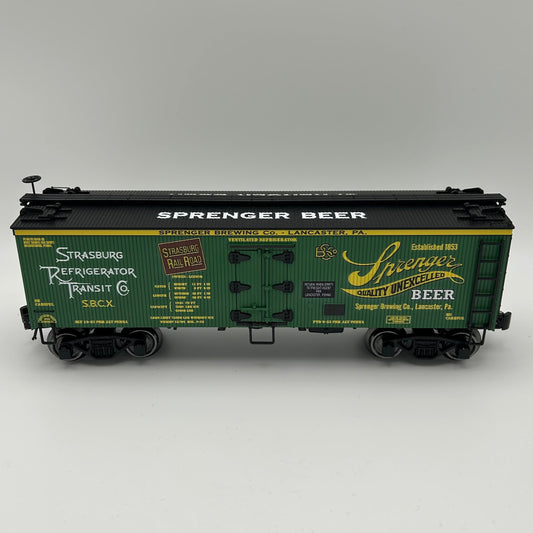 Sprenger Beer Wood Side Reefer Car