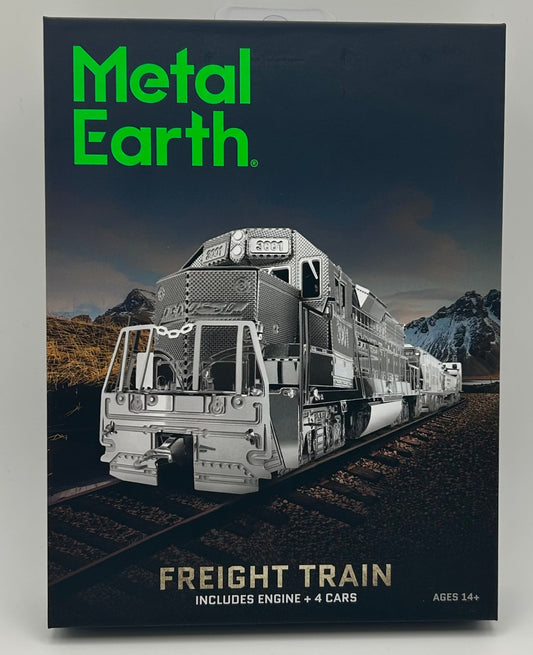 Metal Earth Engine Kit Freight Train