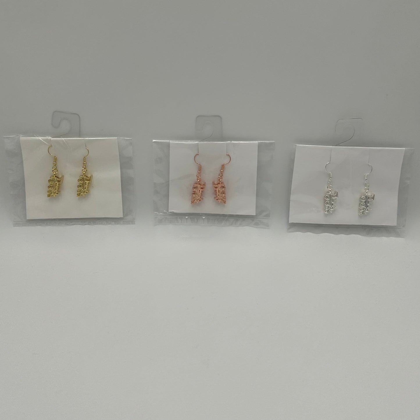 Train Earrings