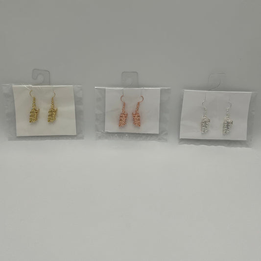 Train Earrings