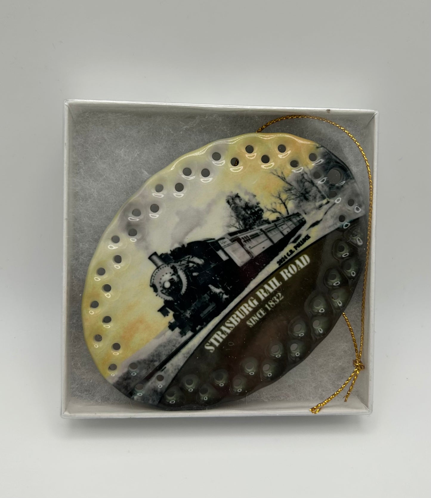 Porcelain Ornament - SRR 475 Enginge