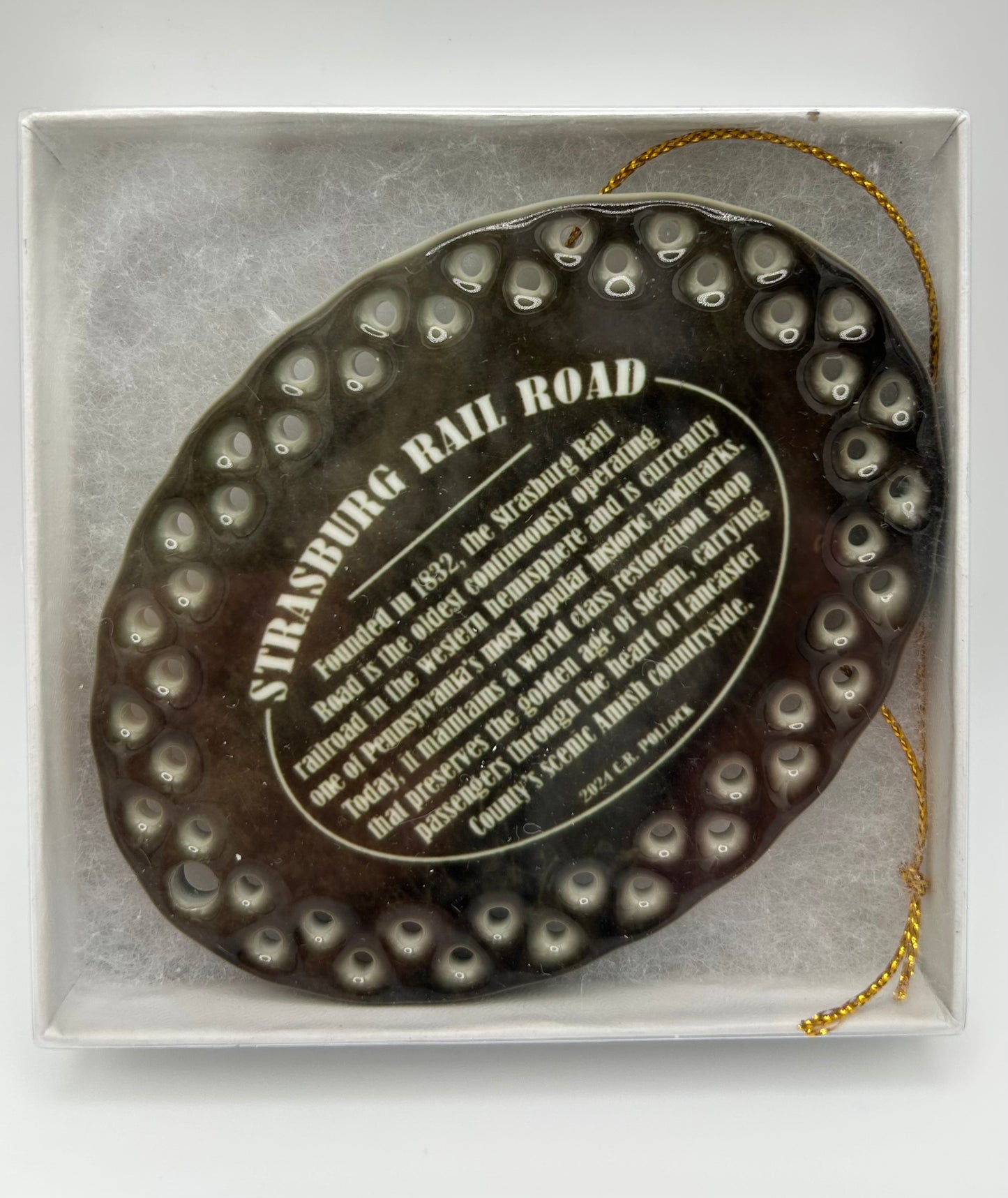 Porcelain Ornament - SRR 475 Enginge
