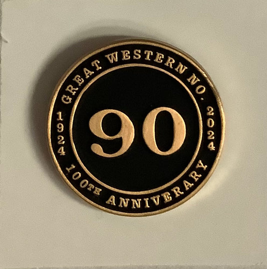 SRR Pin #90 100th Anniversary Black