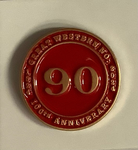 SRR - Pin #90 100th Anniversary Red