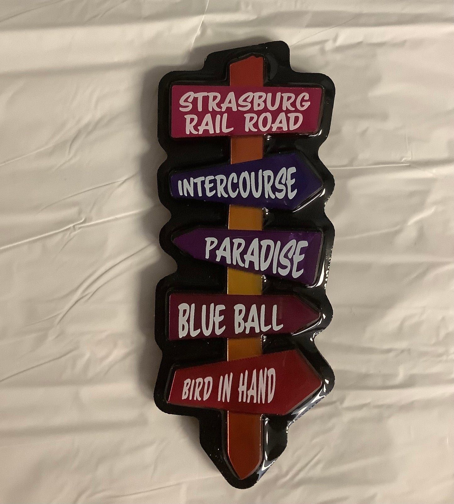 Magnet - SRR foil Road Sign