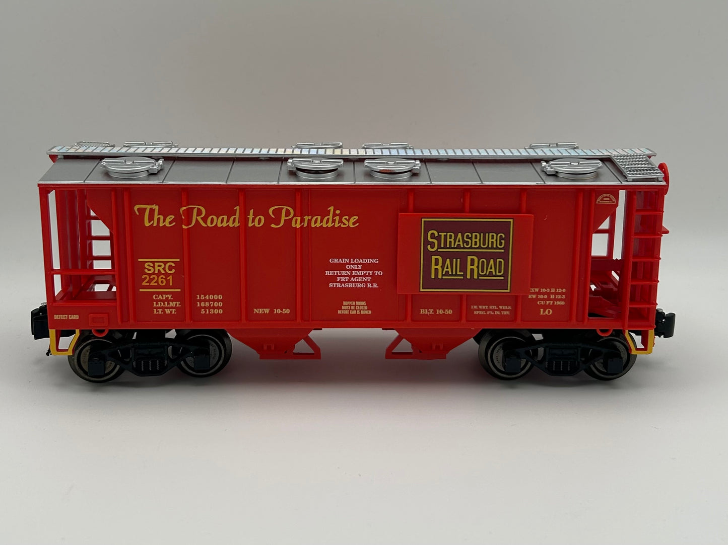 SRR 2-Bay Covered Hopper Car